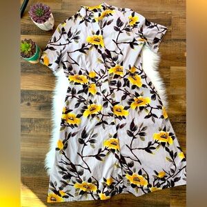 Archerie NYC Floral A Line 100% Cotton Dress